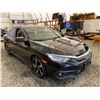 Image 9 : PARKSVILLE - 2017 HONDA CIVIC BLACK "REPO" 130029 KMS - J110614