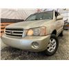 Image 1 : PARKSVILLE - 2003 TOYOTA HIGHLANDER BROWN 379733 KMS - B126596