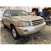 Image 8 : PARKSVILLE - 2003 TOYOTA HIGHLANDER BROWN 379733 KMS - B126596