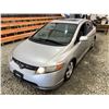Image 4 : PARKSVILLE - 2006 HONDA CIVIC SILVER 300935 KMS - B002131