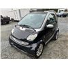 Image 3 : PARKSVILLE - 2006 SMART FORTWO  BLACK 156370 KMS "NO RESERVE" - B272119
