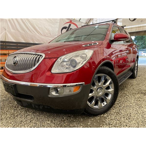 PARKSVILLE - 2012 BUICK ENCLAVE RED 206226 KMS - B285064