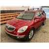Image 4 : PARKSVILLE - 2012 BUICK ENCLAVE RED 206226 KMS - B285064