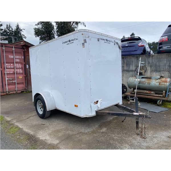 PARKSVILLE - 2008 PACE AMERICAN PACE AMERICAN TRAILER WHITE  "NO RESERVE" - D130154