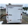 Image 4 : PARKSVILLE - 2008 PACE AMERICAN PACE AMERICAN TRAILER WHITE  "NO RESERVE" - D130154
