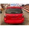 Image 19 : PARKSVILLE - 2005 TOYOTA COROLLA MATRIX RED 299999 TMU - D848086