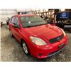 Image 9 : PARKSVILLE - 2005 TOYOTA COROLLA MATRIX RED 299999 TMU - D848086