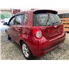 Image 20 : PARKSVILLE - 2010 CHEVROLET AVEO RED 132510 KMS - B106013
