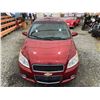 Image 7 : PARKSVILLE - 2010 CHEVROLET AVEO RED 132510 KMS - B106013