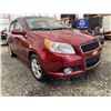 Image 8 : PARKSVILLE - 2010 CHEVROLET AVEO RED 132510 KMS - B106013
