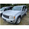 Image 2 : PARKSVILLE - 2005 JEEP GRAND CHEROKEE GREY 194230 KMS "NO RESERVE" - D684625