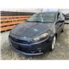 Image 3 : PARKSVILLE - 2013 DODGE DART BLACK 209181 KMS - B300983