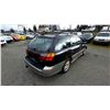 Image 10 : DUNCAN - 2000 SUBARU LEGACY BLACK  346398 KMS - D614849