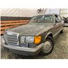 Image 1 : PARKSVILLE - 1989 MERCEDES-BENZ 420 GREY 122972 KMS - D468367