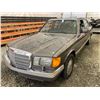 Image 3 : PARKSVILLE - 1989 MERCEDES-BENZ 420 GREY 122972 KMS - D468367