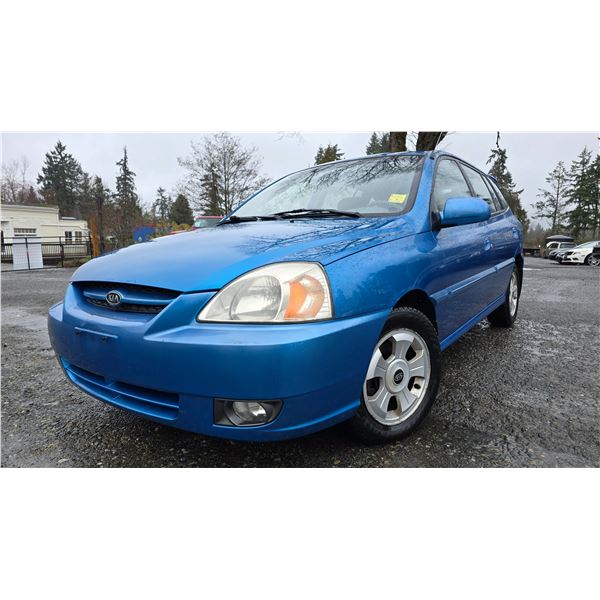 DUNCAN - 2003 KIA RIO BLUE  "NO RESERVE" 159308 KMS - J151366