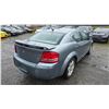 Image 10 : DUNCAN - 2008 DODGE  AVENGER BLUE  UNKNOWN KMS - J259503