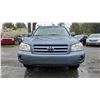 Image 3 : DUNCAN - 2005 TOYOTA HIGHLANDER BLUE "NO RESERVE" 107736 KMS - D086233A
