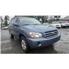 Image 5 : DUNCAN - 2005 TOYOTA HIGHLANDER BLUE "NO RESERVE" 107736 KMS - D086233A