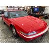 Image 9 : PARKSVILLE - 1989 BUICK REATTA RED 167788 TMU "NO RESERVE" - D902744