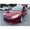 Image 3 : PARKSVILLE - 2014 FORD FOCUS RED  123870 KMS - D261633