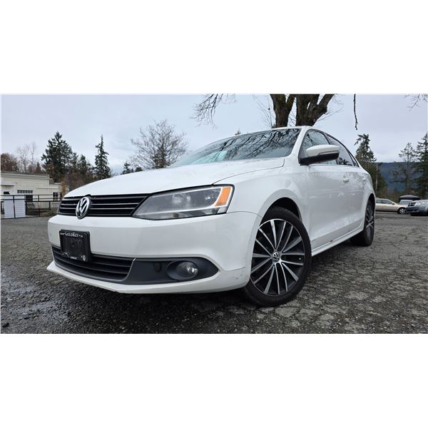 DUNCAN - 2014 VOLKSWAGEN JETTA WHITE 200125 KMS - B358056