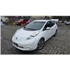 Image 2 : DUNCAN - 2015 NISSAN LEAF WHITE 206747 KMS - J314755