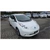 Image 6 : DUNCAN - 2015 NISSAN LEAF WHITE 206747 KMS - J314755