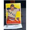 Image 1 : Lorne Worsley 1957 New York Rangers Trading Card