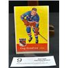 Image 1 : Guy Gendron 1957 New York Rangers Trading Card