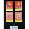 Image 1 : Lot of 41956-57 Boston Bruins Trading Cards: Doug Mohns, Jerry Toppazzini, Leo Boivin, Real Chevrefi