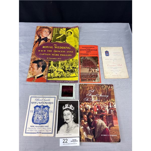 A Royalty Lot of Ephemera 1939 to 1977