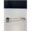 Image 2 : Fancy Antique Sugar Tongs 1877 Niagra Falls Silver Co.