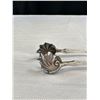 Image 4 : Fancy Antique Sugar Tongs 1877 Niagra Falls Silver Co.