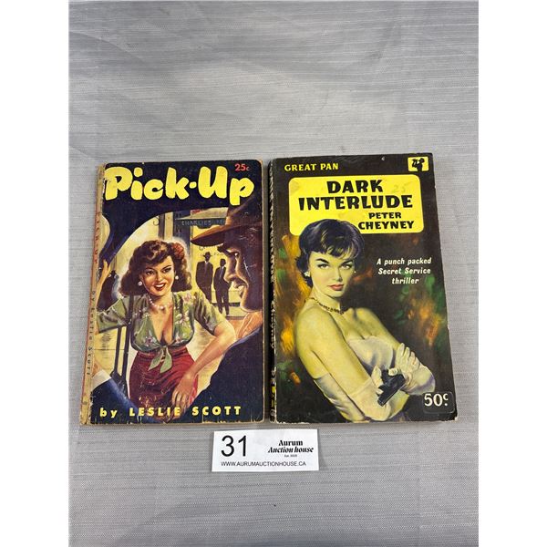 2 1950's "Risque" Cover Pocket Books