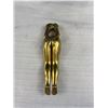 Image 4 : Vintage 1960's Solid Brass Ladies Legs Nut Cracker