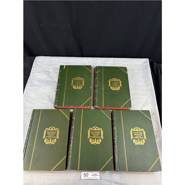 Volume 1-5 The Modern Physician Hard Cover Books By Doctor Andrew Wilson