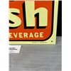 Image 2 : Vintage Reproduction Drink Orange Crush Embossed Sign 1980's 12" x 16"
