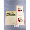 Image 1 : 3 Cuncard Ship Daily Programmes + Menu 1950s (R.M.S)