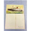 Image 2 : 3 Cuncard Ship Daily Programmes + Menu 1950s (R.M.S)
