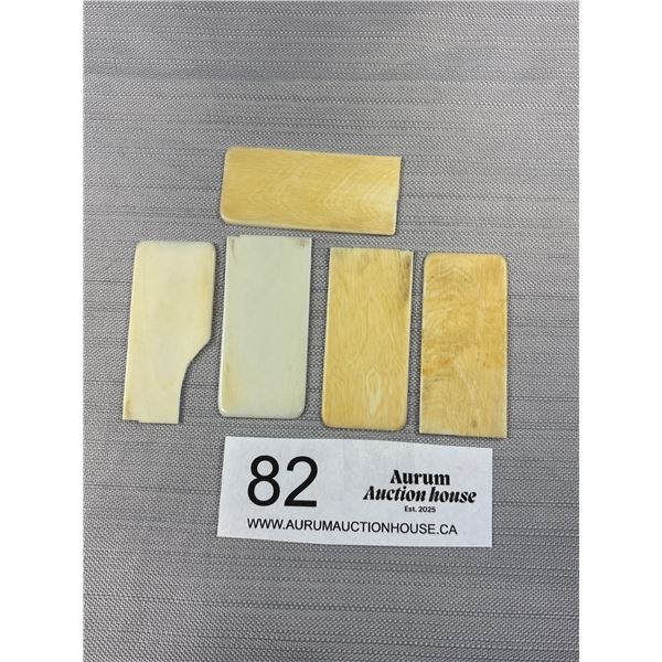 A Small Lot of Real Antique Ivory Piano Keys