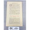 Image 2 : Singer Sewing Machine Trade/Advetising Sheet (1904) Image of Vancouver