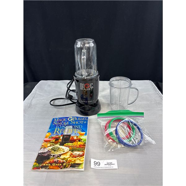 Magic Bullet Blender - Recipe and Accessories