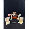Image 1 : 3 Ballet Figurines and a Set of Fairy Books