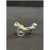 Image 4 : Sterling Silver Rickshaw Pendant/Charm with Moving Parts