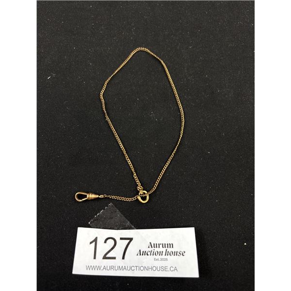 An Antique Gold Filled Watch Chain Circa 1890