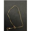 Image 2 : An Antique Gold Filled Watch Chain Circa 1890