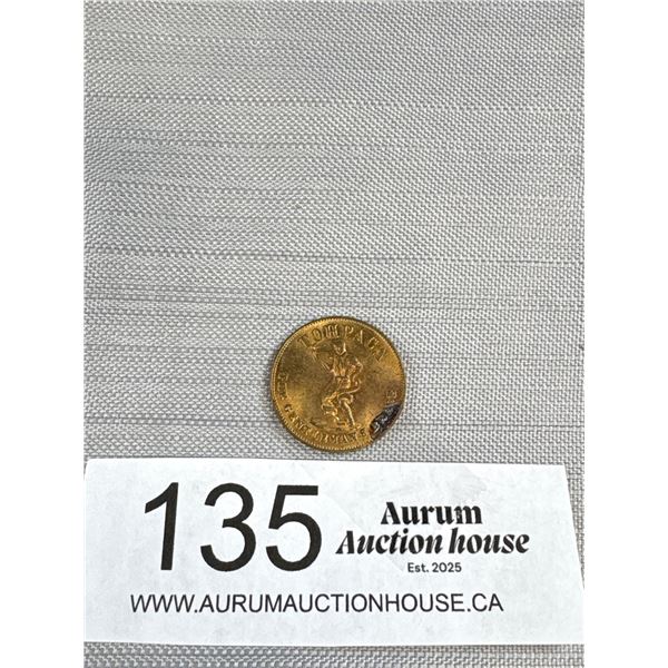 Vintage Token Tohpaca Medical Advertising Token