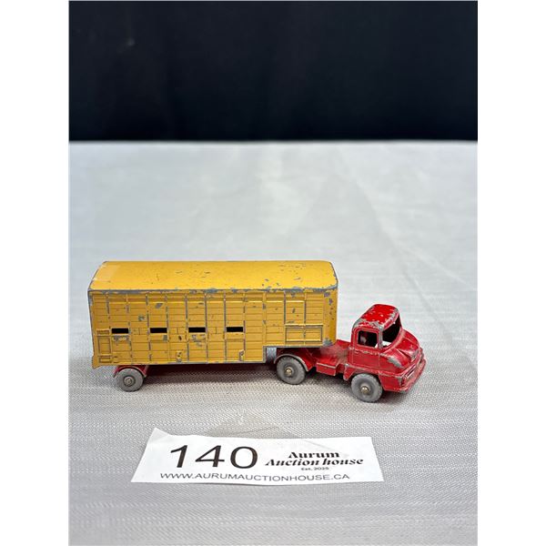 Match Boy Diecast Jennings Cattle Truck No.7