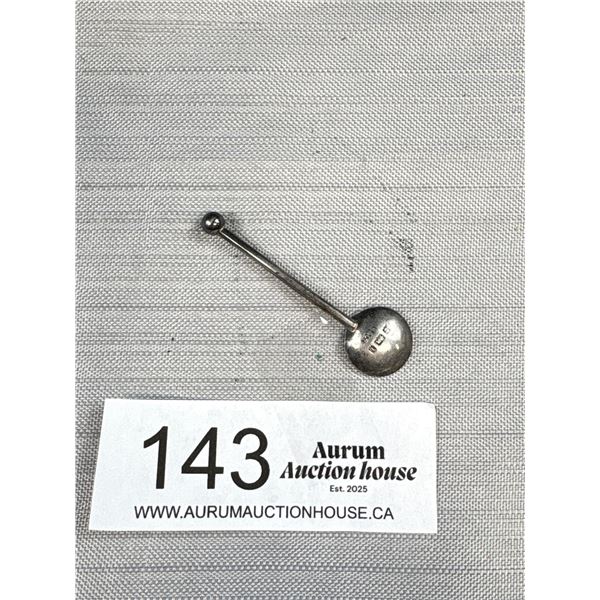 Very Cute Birmingham Hallmarked Early 1900s Salt Spoon